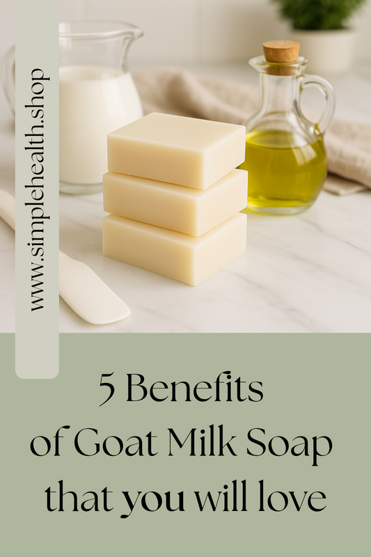 5 Benefits of Goat Milk Soap